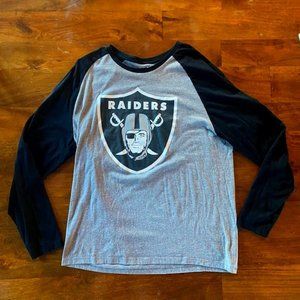 Men's | Raiders NFL Long Sleeve T-Shirt [XL]